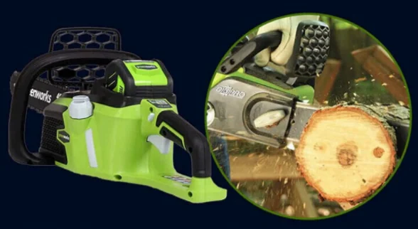 Бесщеточная Электрическая цепная пила Беспроводная электрическая для резки