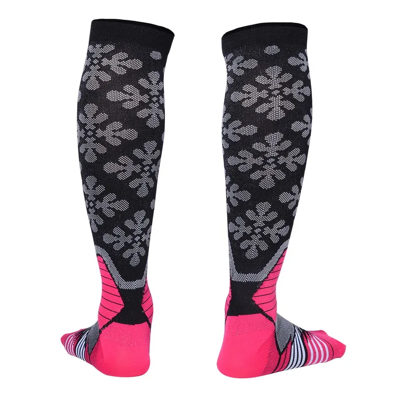 SFIT MoneRffi, пара, унисекс, до колена, компрессионные, спортивные носки, для бега, тянущиеся, голень, Splints, полеты, спортивные носки для мужчин и женщин, для велоспорта
