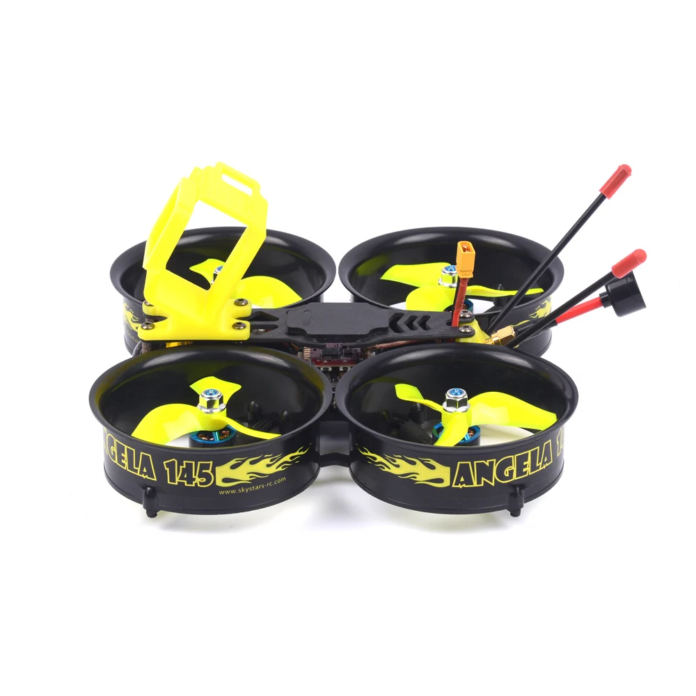 Skystars Angela 145 Дрон F4 игровые джойстики 35A 4-в-1 ESC Caddx.us Ratel Камера PNP небольшой гоночный Дрон с видом от первого лица поддержка Gopro5/6/7