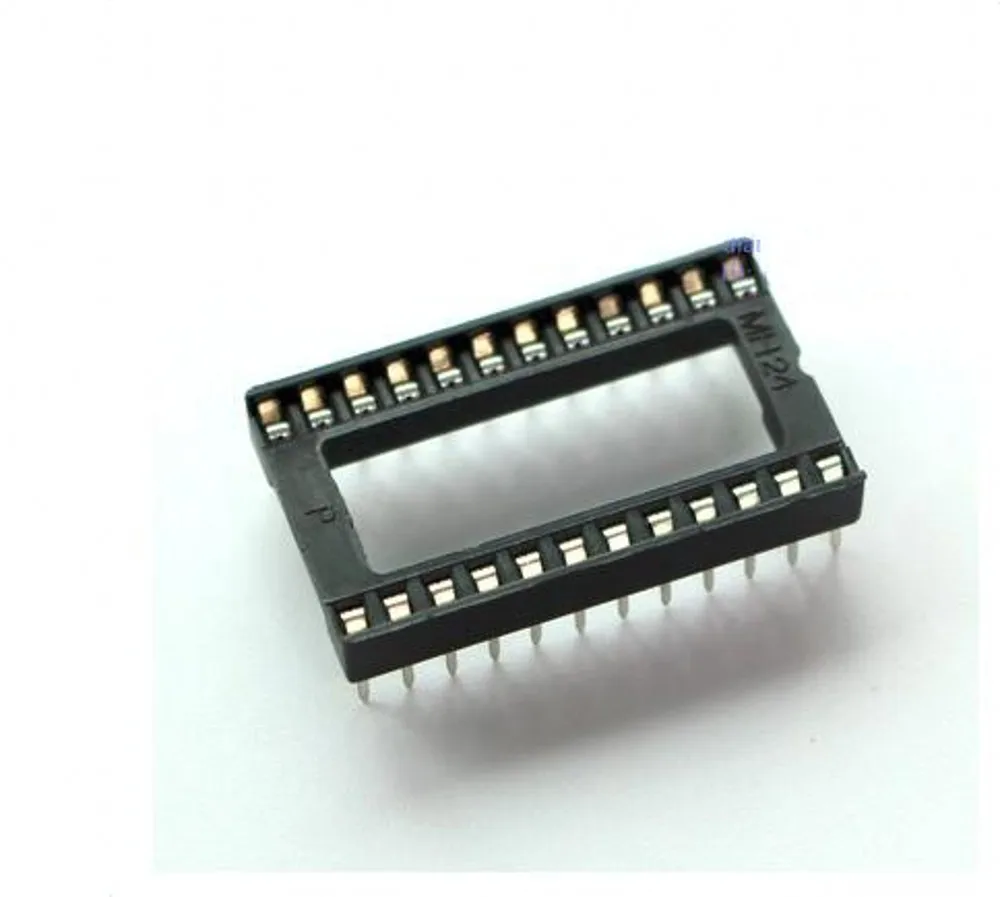 ic sockets milímetros pinos do conector do soquete dip pin