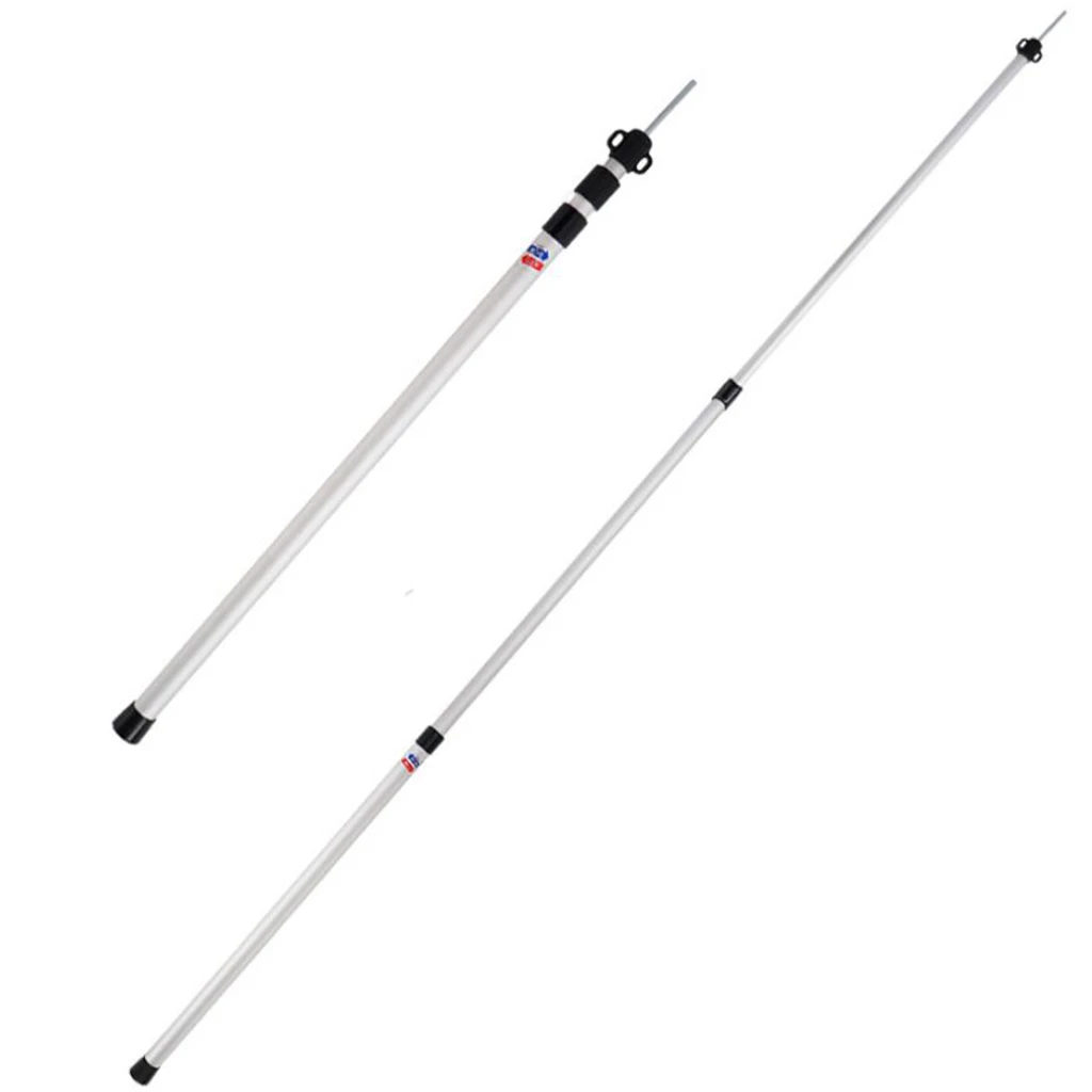 Aluminum Alloy 3 Section Tent Rod Pole Replacement Hiking Camping 230cm