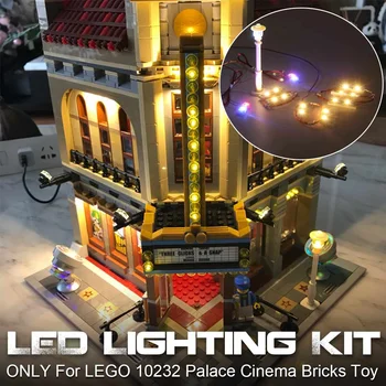

LED Light Lighting Kit for 10232 for Creator Palace Cinema Building Blocks Bricks Toy (Model Not Included)