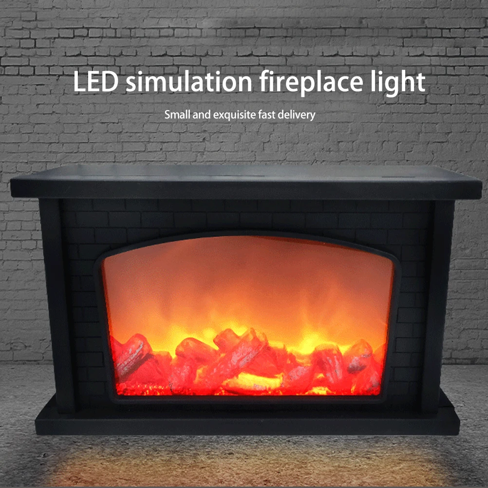 Led Flame Lantern Lamps Simulation Fireplace Led Simulate Flame Effect  Lights Usb Or Battery Powered Lamp For Living Room Decor - Table Lamps -  AliExpress