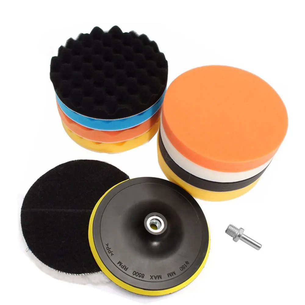 Polished Sponge Kit Sponge Kit Wheel Universal Sponge Kit Washing Polish Drill 4-Inch Multicolor Durable