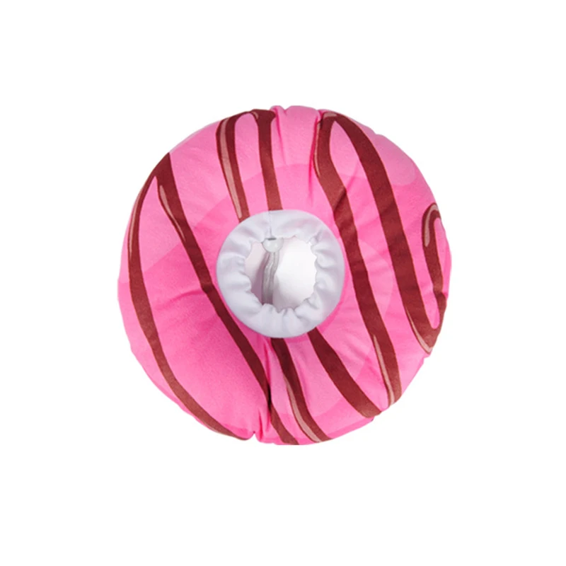 Pet Cat Dog Elizabeth Circle Collar Avocado Shaped Cotton Adjustable Dogs Protective Neck Collar Cone Recovery Wound Collar 