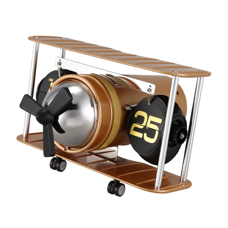 Настольный стол вниз страницы внутренние шестерни управляемые часы Новый Ретро