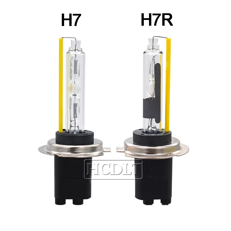 HCDLT Fast Bright 55W Single Beam H1 H3 H11 HB3 HB4 9012 D2H H7 HID Xenon bulb 12V 55W H7R Auto Car Headlight Fog Lamp 5500K (2)