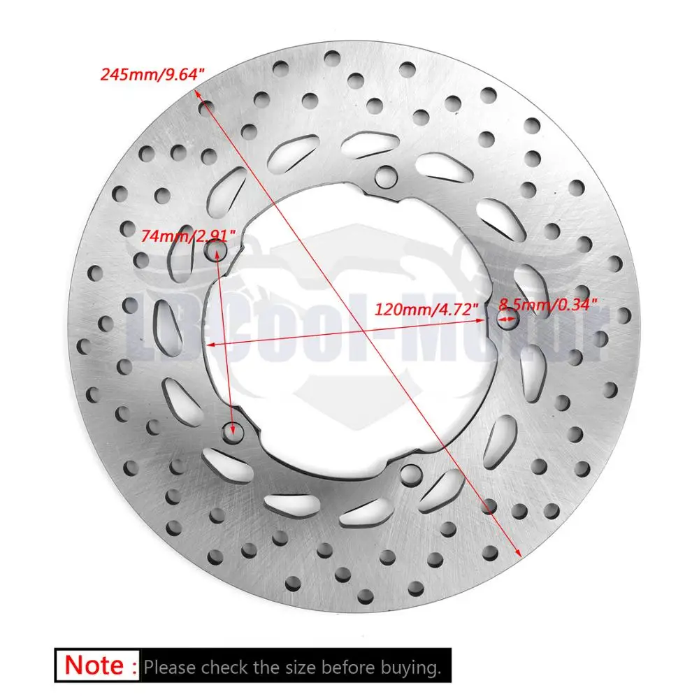 Задние дисковые тормоза для Yamaha XJ6 XJ6N голая XJ6S 2009-2011 2013- тормозной ротор 2010