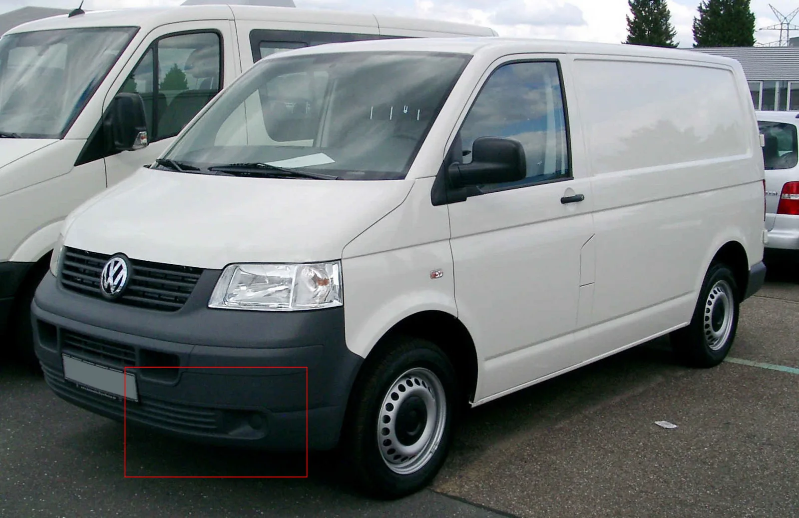 Для VW T5 Transporter 03-09 передний бампер противотуманный светильник крышка объемный гриль левый и правый