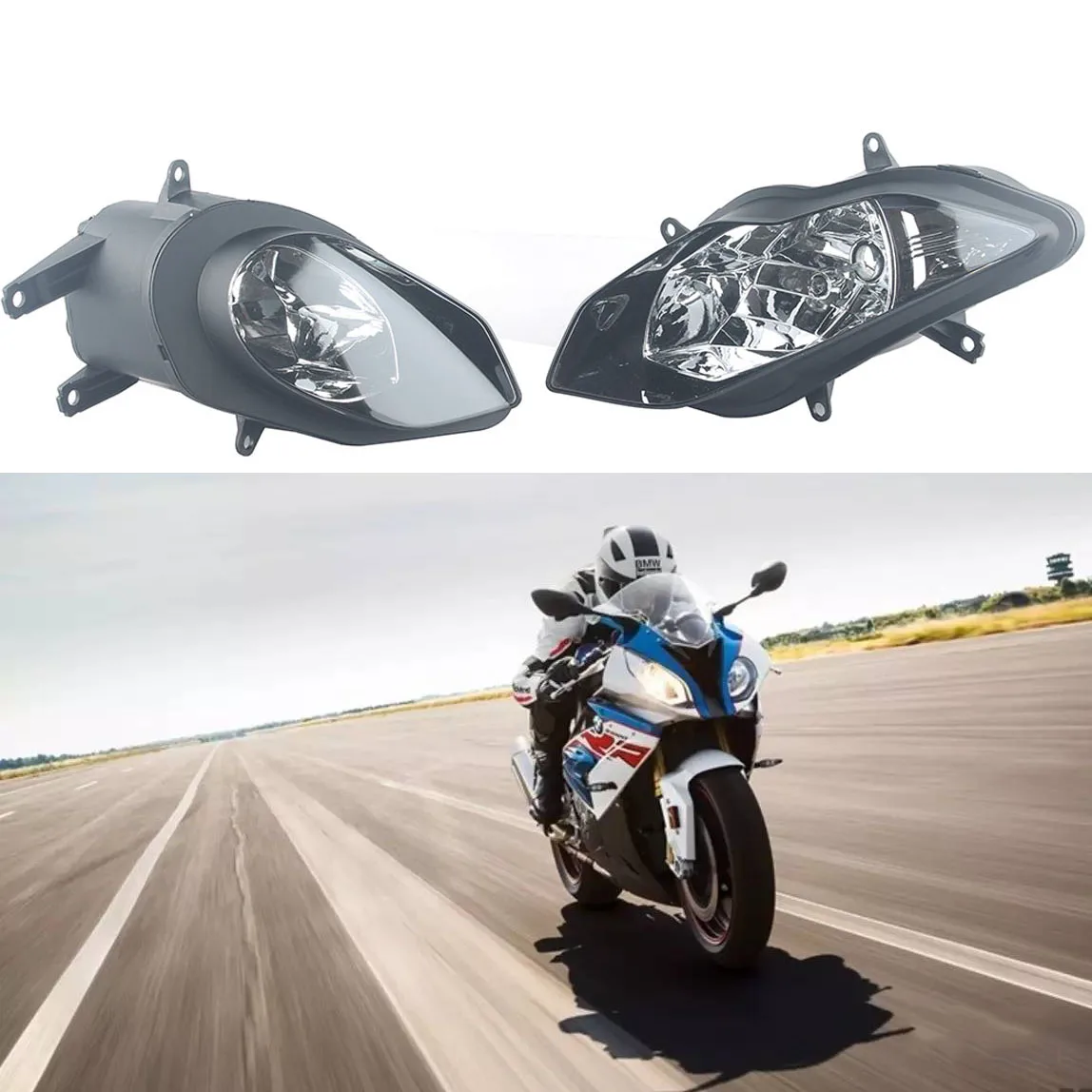 New Motorcycle Headlight Lamp Assembly Kit Fit For Bmw S1000rr 2015