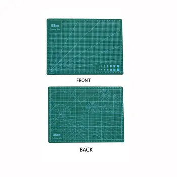 

A3 /A4PVC Rectangle Grid Lines Cutting Mat Tool Plastic Mat Tools Pad DIY Double-sided Craft Cut Cutting Cutting Board B6O4