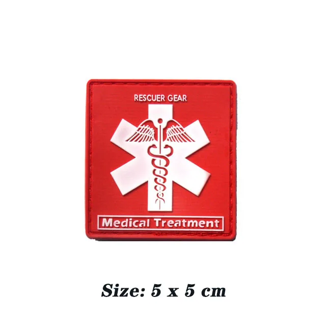26 Medical patch red Мультикам PJ первой помощи медик Красный Крест фельдшер патч звезда EMT боевой Боевой страйкбол армейский Тактический EMS медицинский пластырь значок - Цвет: 26 Medical patch red