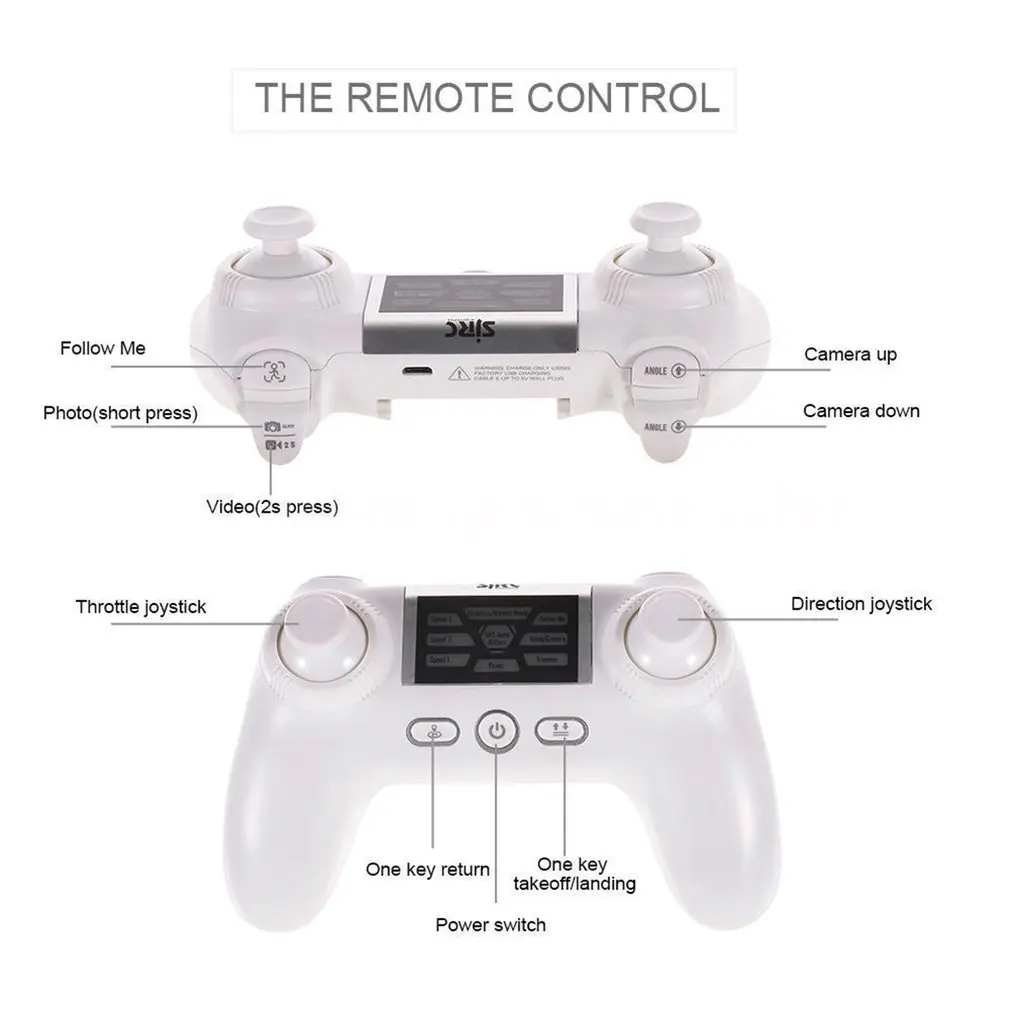 SJ R/C S20W FPV 720P 1080P Camera Selfie Altitude Hold Drone Headless Mode Auto Return Takeoff/Landing Hover GPS RC Quadcopter