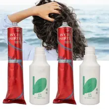 Краска для волос 100 мл+ 100 мл Полуперманентная краска для волос DIY Крем для окрашивания волос+ набор для ухода за волосами из перекиси