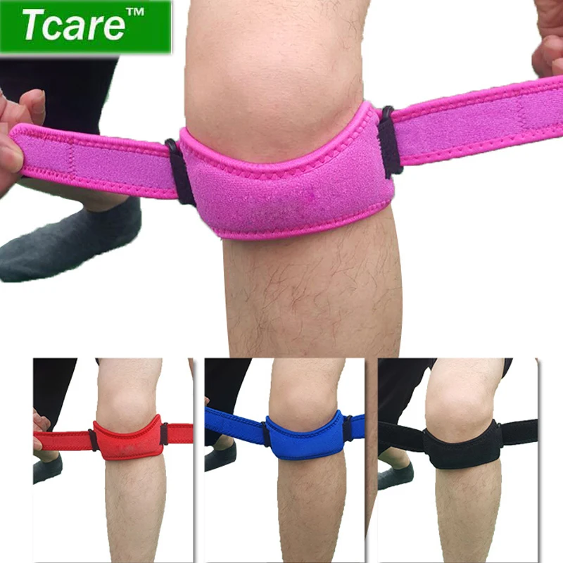 

Tcare 1Pcs Patella Tendon Strap Knee Pain Relief & Patella Stabilizer for Running,Tennis, Tendonitis,Adjustable Knee Brace