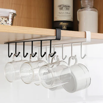 

Kitchen Storage Rack Cupboard Hanging Hook Hanger Decorative Chest Storage Organizer Holder Bathroom Living Room Sundries Hook