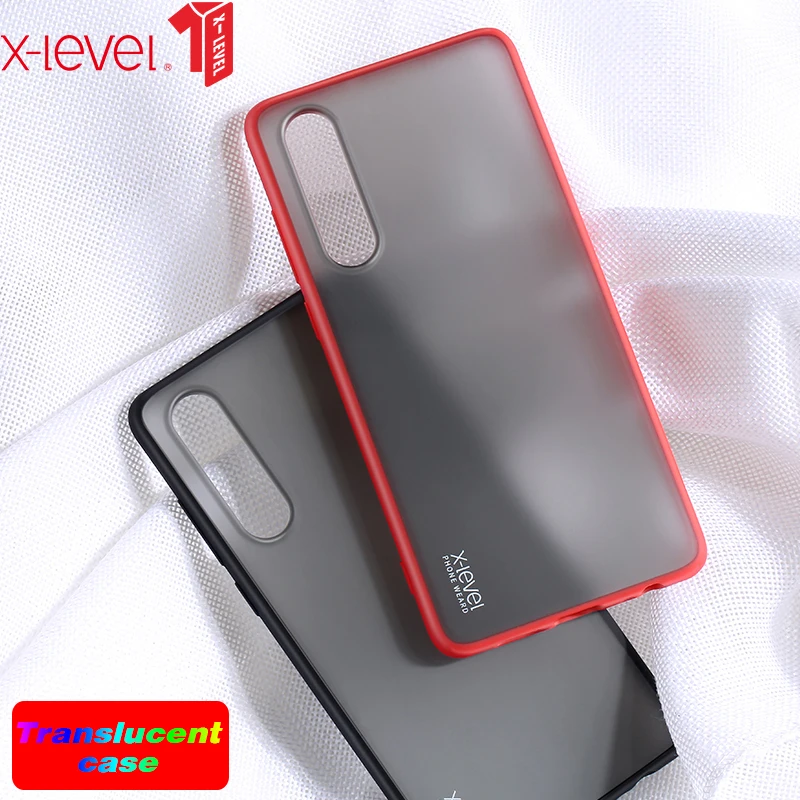 

X-Level Transparent Case For Huawei P30 Pro Hard Matte PC Soft Silicone Edge Back Phone Cover For Huawei P30 Lite Case P30