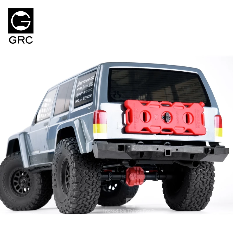 RC Model Car Parts Simulation Decorations Fuel Tank Parts Box 20# with Tail Box Fixed GAX0132D 1/10 Crawler Upgrade Accessories 5
