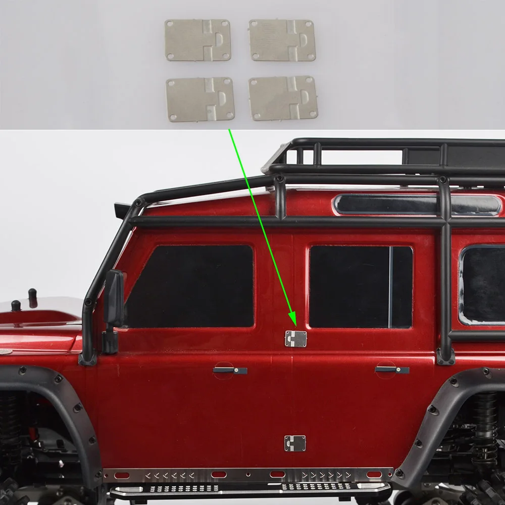 

1/10 RC Crawler Metal Door Hinge for Traxxas TRX4 Defender Door Window