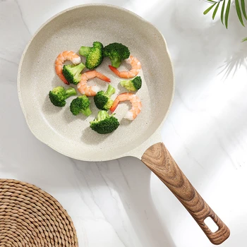 

24cm Nonstick Frying Pan PFOA Free Kitchen Cooking Multi-function Fried Potato Omelet Pan Gas Cooker Induction Cooker General