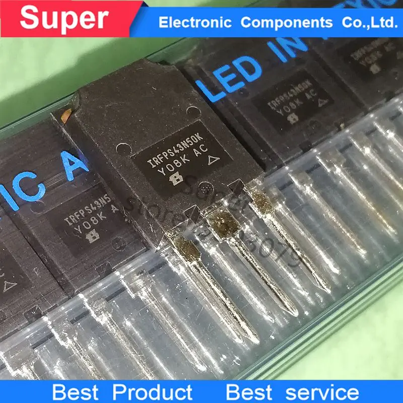 5 unids/lote MOSFET IRFPS43N50KPBF IRFPS43N50K транзистор nuevo 47A500V