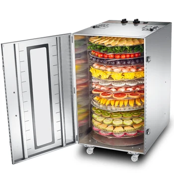 

Free shipping 16 layers Rotating fruit dryer Food dehydration dryer fruit vegetables Meat food Dryer