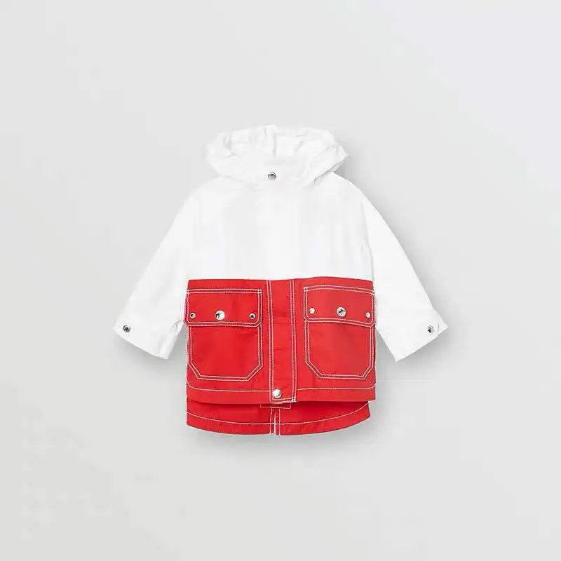 

PRE-SALE New Style Trench Coat Spring And Autumn Kids' Overcoat Baby Mid-length Hooded Overcoat