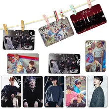 10 шт./компл. KPOP Stray Kids Lomo карты HD фото карты липкие фотостудии плакат подарок для звезды концертные Вечерние