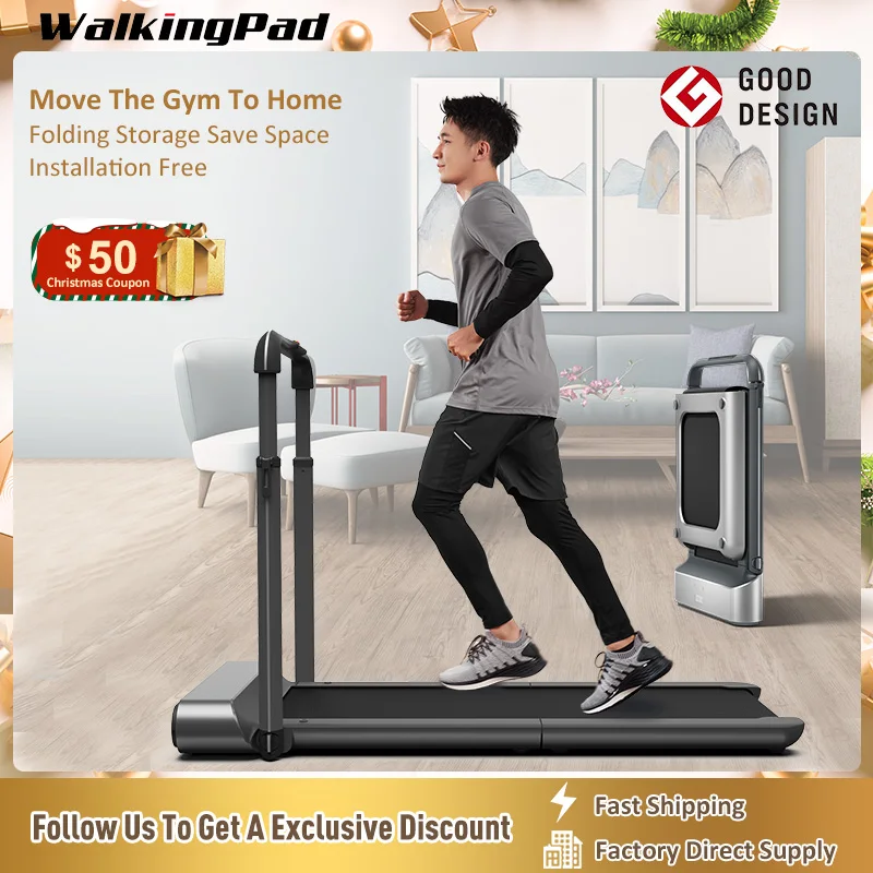 Walkingpad Treadmill R1 Pro Folding Upright Storage 10km H Speed Run Walk 2in1 Fit App Control With Handrail Home Cardio Workout Bodybuilding Id Walkingpad Treadmill R1 Pro Folding Upright Storage 10km H Speed Run Walk 2in1 Fit App Control With Handrail Home Cardio Workout Bodybuilding Id