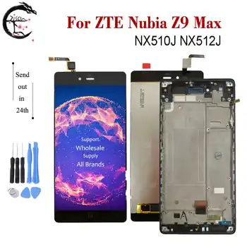 

5.5" LCD With Frame For ZTE Nubia Z9 Max NX510J NX512J LCD Display Screen Touch Sensor Digitizer Assembly Z9Max Full Display New
