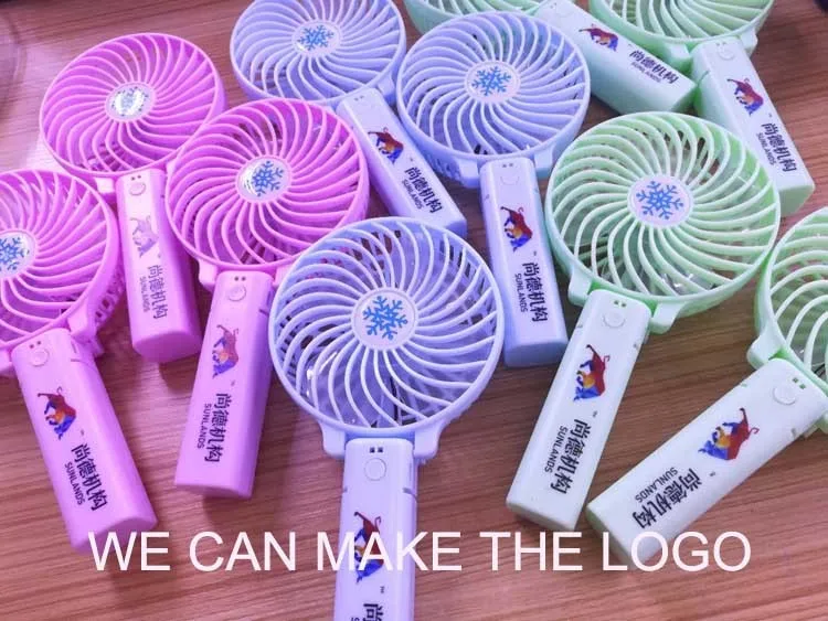 Портативный мини вентилятор для лица Usb маленький кулер батарея Настольный