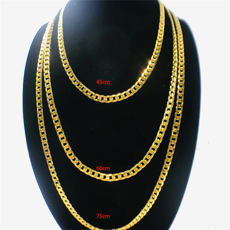 Sitaicery Punk Cuban Chain Gold 