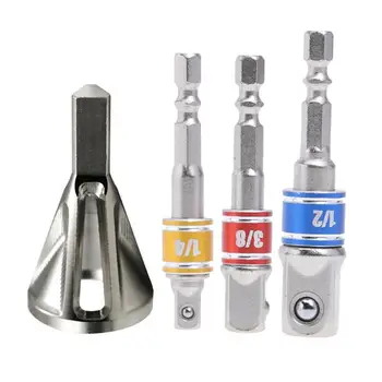 

Deburring External ChamferTool +Stainless Steel Remove Burr Drill Bit Rod Tool
