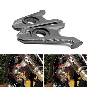 

For Kawasaki Z800 Z 800 2013-2015 2016 Rear Fork Adjustment Chain Adjuster Axle Blocks Spindles CNC Aluminum Tensioners Catenary