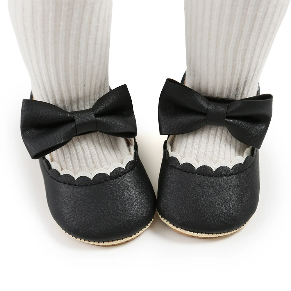 

Baby Shoes Baby Girls Crown Casual Soft Beach Leather Shoes Soft First Walking Princess Shoes For 0-18 Months