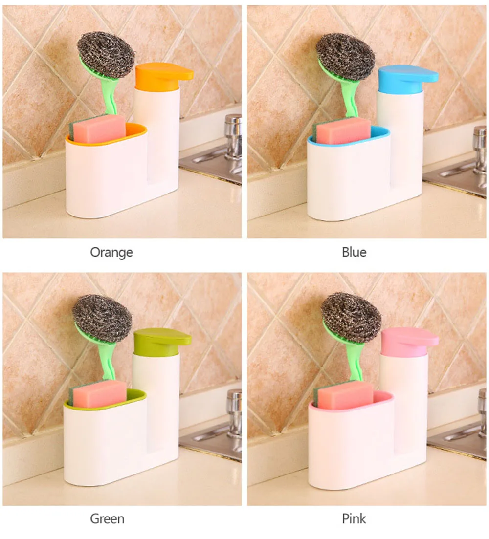 Kitchen-Stoarge-Rack-for-Cleaning-Sponges-Brushes-Soap-Dispenser-Bottle-Save-Space-Kitchen-Organizer-7