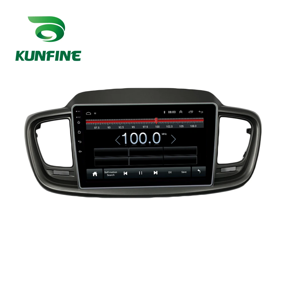 Octa Core Android 10.0 Car DVD GPS Navigation Player Deckless Car Stereo for KIA Sorento 2015 Headunit Radio