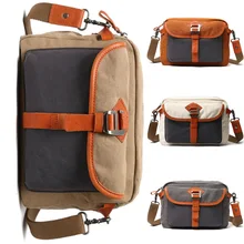 

New Men Street Fashion Messenger Bag Personalized One-Shoulder Solid Color Portable Canvas Casual Bag Outdoor Travel Small Bag