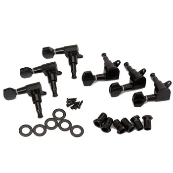 

Black Sealed Guitar Tuning Pegs 3R 3L Tuner Machine Head for Electric/Acoustic Guitar High Quality Guitar Parts & Accessories