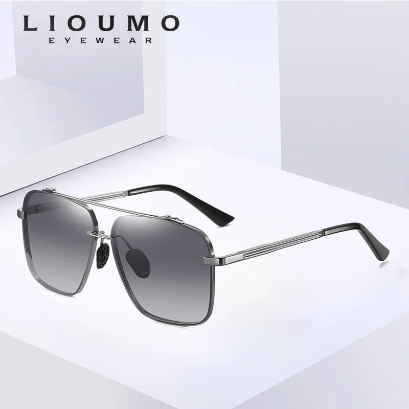 

2020 Fashion Brand Design Oversized Sunglasses Women Men Polarized Sun Glasses Gradient HD Lens Anti-Glare gafas de sol hombre