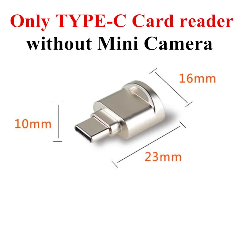 Мини-камера SQ11 SQ13 SQ16 SQ19 1080P с сенсором, портативная видеокамера для безопасности, маленькая камера с секретом espia, камера с поддержкой TF карты - Цвет: Only Card reader
