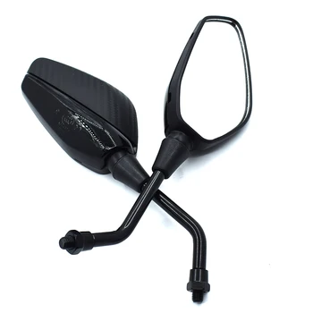 

10mm universal motorcycle accessories side mirror rearview mirror for Yamaha FZ6 FAZER MT-07 FZ07 MT-09 SR FZ09 XJ6 DIVERSION