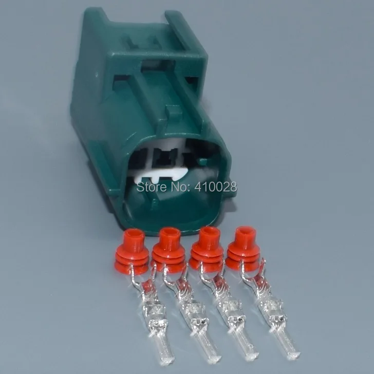 Shhworld Sea 4 Pin 2,2 мм 6181-0513 6189-7757 водонепроницаемый кислород O2 сенсор штекер Женский Мужской авто разъем провода разъем для Nissan - Название цвета: 2set male