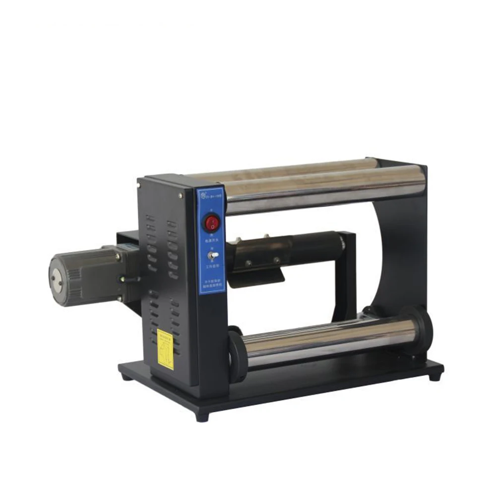 

Desktop Automatic label rewinder,Label recycling machine,Label roll retractor machine