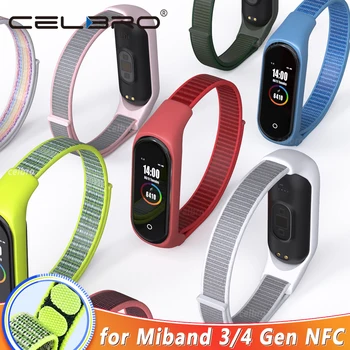 

Nylon Strap for Xiaomi Mi band 4 3 replaceable Bracelet Mi band4 band3 Sports Wristband Breathable Bracelet for Xiomi Miband 3 4