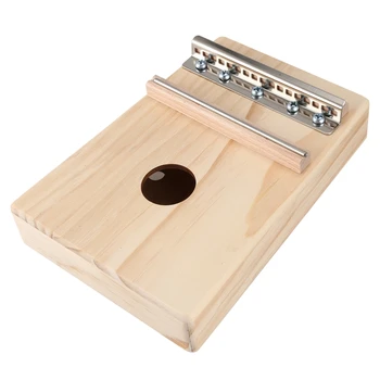

Simple Assembly 17 Key Kalimba Handwork DIY Kit Wood Finger Thumb Piano for Children Kids Musical Instrument