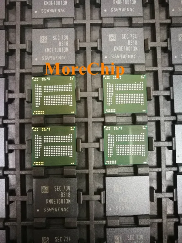 KMQE10013M-B318 памяти на носителе eMMC EMCP UFS BGA221 чип ИС флэш-памяти NAND 16GB + 2 припаянные