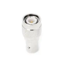Bnc jack fêmea para tnc macho plugue rf conector coaxial conversor adaptador em linha reta wxtc