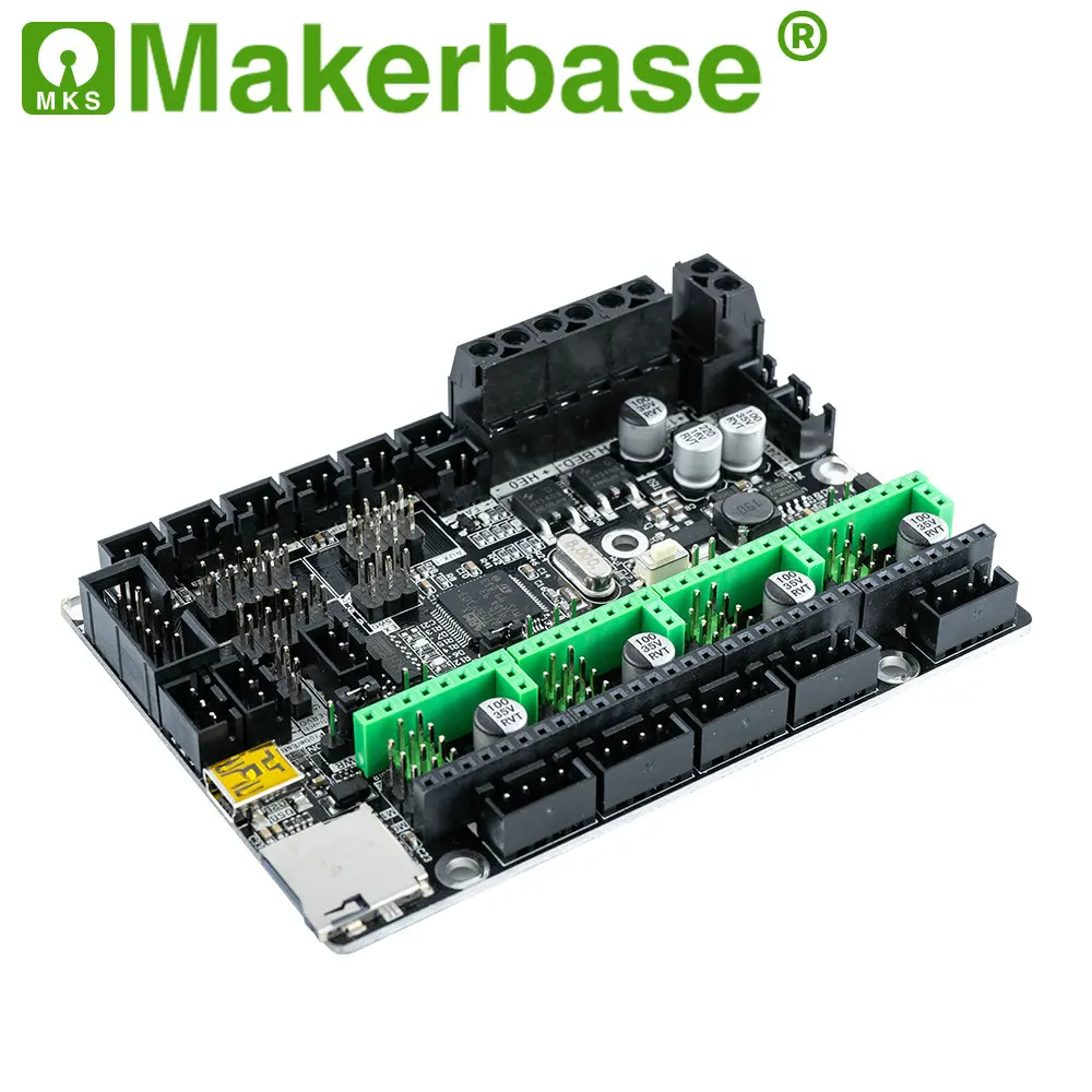Makerbase MKS Robin E3 E3D 32 битная плата управления 3D принтер части с tmc2209 Uart драйвер режима