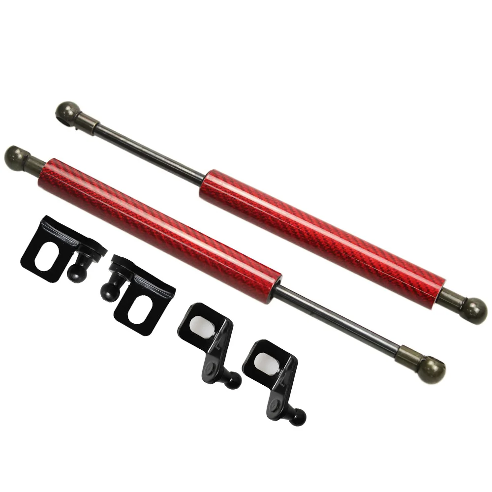  for Volkswagen Golf MK3 1993-1998 2x Front Hood Bonnet Modify Gas Struts Carbon Fiber Lift Support 